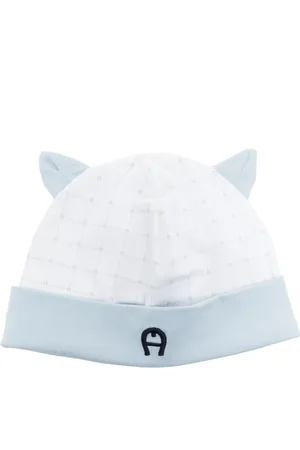 Aigner Embroidered-logo Pima cotton beanie