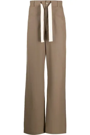 Nanushka Drawcord-waist wide-leg trousers