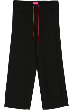 ..,MERCI Mid-rise wide-leg trousers