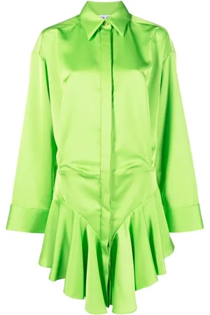 The Attico Candice asymmetric mini dress