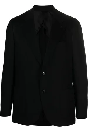 LARDINI Single-breasted wool-cashmere blazer
