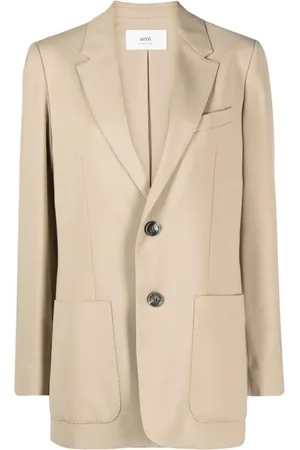 Ami Notched-lapel single-breasted blazer
