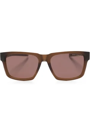 DITA EYEWEAR DLS-712 square-frame tinted sunglasses