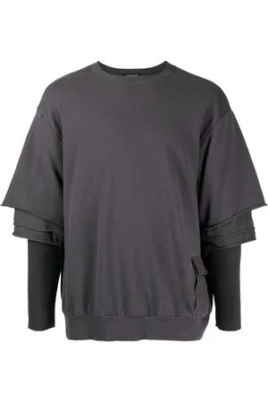 UNDERCOVER Layered-sleeve cotton sweatshirt