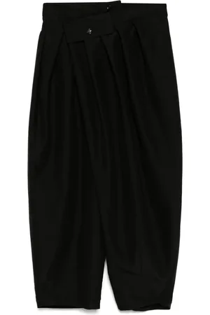 SONGZIO Draped tapered trousers