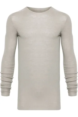 Rick Owens Ribbed-knit crew-neck sweater