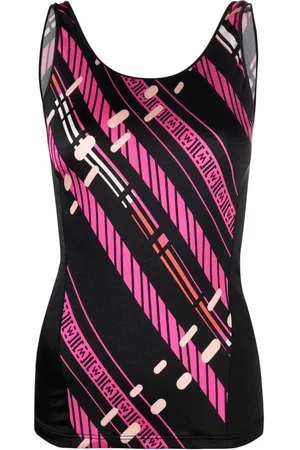 Wolford Hanna stripe-print tank top