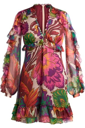 Etro Floral-print mini dress