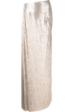 Ralph Lauren Duvall pleated maxi skirt