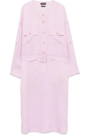 Tom Ford Monogram-jacquard dress