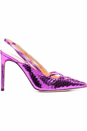 GIANNICO Pointed 110mm heeled pumps