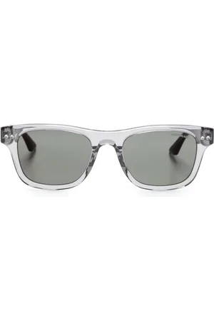 Montblanc Logo-plaque square-frame sunglasses