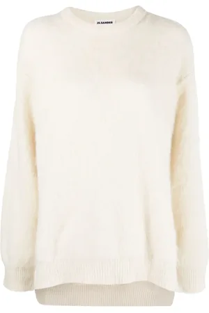 Jil Sander Long-sleeved textured-finish jumper