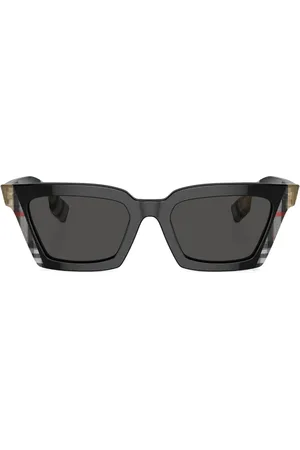 Burberry Briar check-print sunglasses