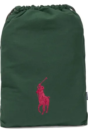 Ralph Lauren Polo Pony-embroidered drawstring backpack