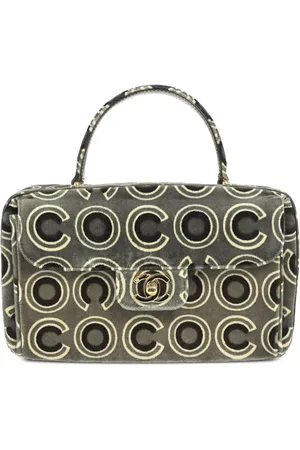 CHANEL 2002 Coco top handle handbag