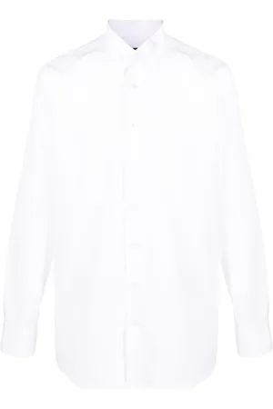 LARDINI Button-up cotton shirt