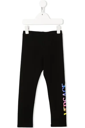 VERSACE Logo print leggings