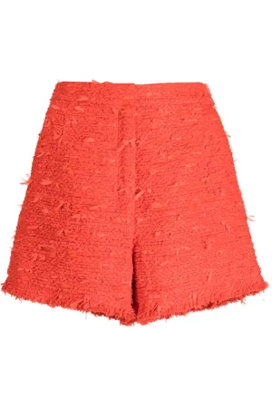 SHIATZY CHEN Tweed high-waist shorts