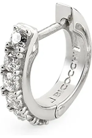 EMANUELE BICOCCHI Crystal hoop earring