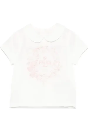 Fendi Logo-embroidered T-shirt