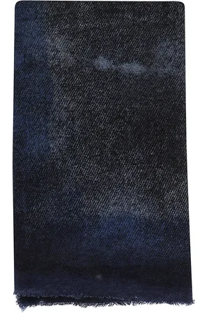 Faliero Sarti Graphic-print wool-blend scarf