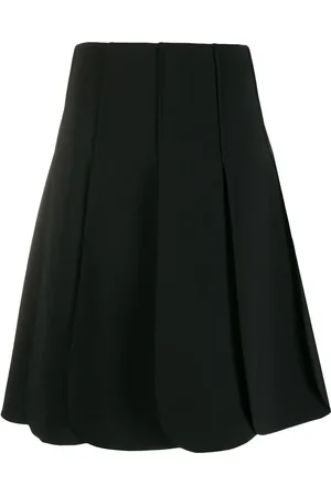 VALENTINO GARAVANI Pleated A-line skirt