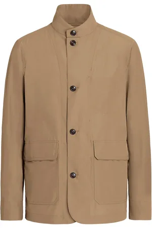 Ermenegildo Zegna Tailored cotton-blend chore jacket