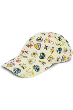 CHANEL 1990-2000’s Valentine logo-print baseball cap