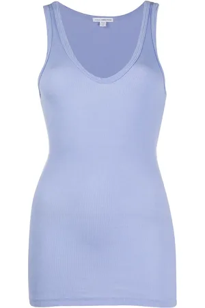 James Perse Scoop-neck tank top