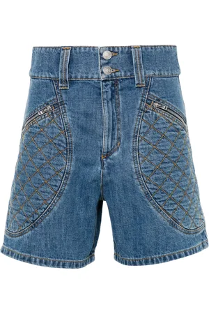 Isabel Marant Candice high-rise denim shorts
