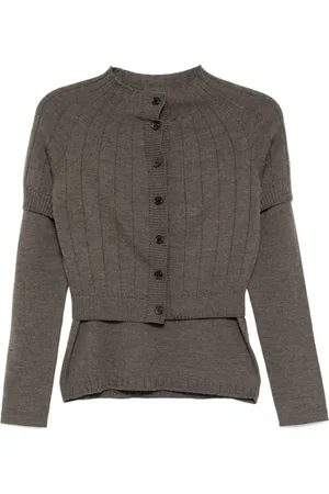 Céline 2000s ensemble cardigan blouse