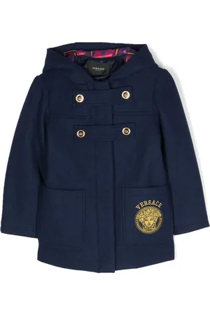 VERSACE Medusa Head-motif hooded coat