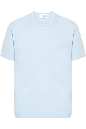 MC2 SAINT BARTH Logo-embroidered cotton T-shirt