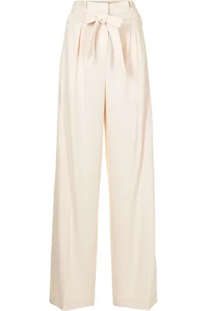 Simkhai Emiko textured wide-leg trousers