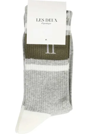 Les Deux Striped crew socks