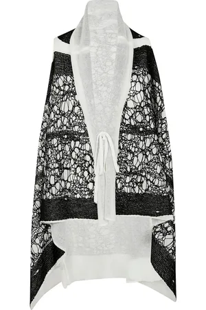 PIERANTONIO GASPARI Lace-detail cape