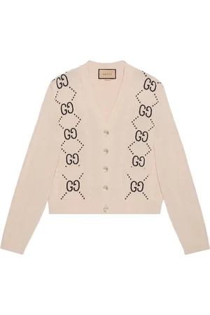 Gucci GG-jacquard cotton cardigan