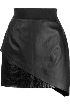 RTA Asymmetric fitted skirt