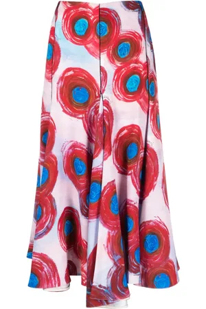 Marni High-waist midi skirt