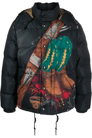 Ralph Lauren Boulder graphic-print padded jacket