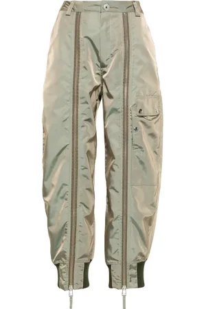 Vaquera Zip-detail cropped trousers