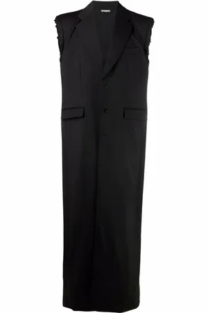 Vetements Sleeveless button-up coat