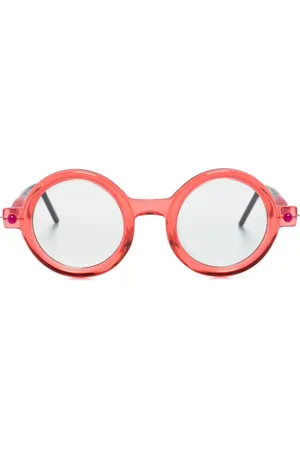 KUBORAUM P1 round-frame tinted sunglasses