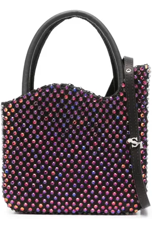LE SILLA Gilda rhinestone-embellished mini bag