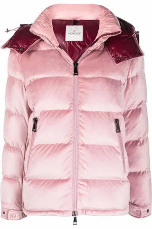 Moncler Holostee velvet puffer jacket