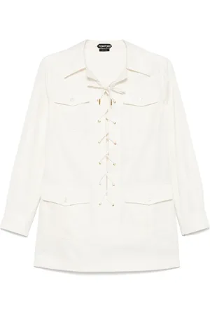 Tom Ford Crossover-drawstring tunic