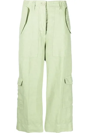 Aspesi Cropped straight-leg trousers