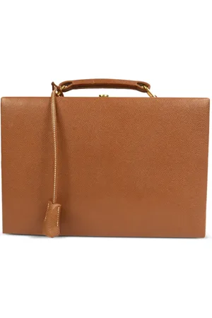 Hermès 1993 box-shaped jewellery handbag