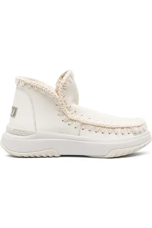 Mou Rope-detail ankle boots